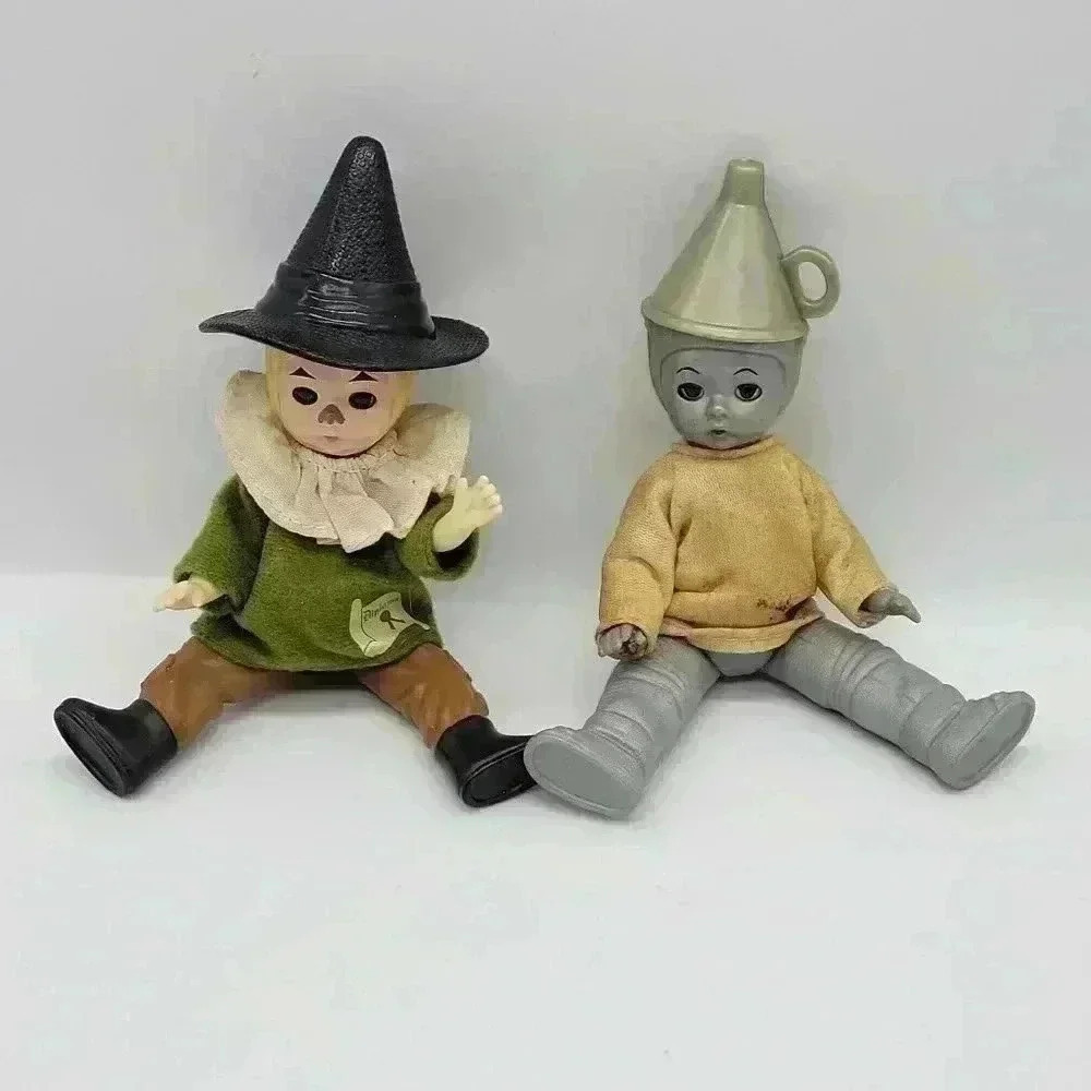 2 McDonalds Mini Figurines The Wizard of Oz Madame Alexander Scarecrow & Tin Man - Picture 5 of 12